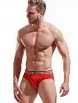 Стильные брифы на низкой посадке Jolidon DTТн278 Red